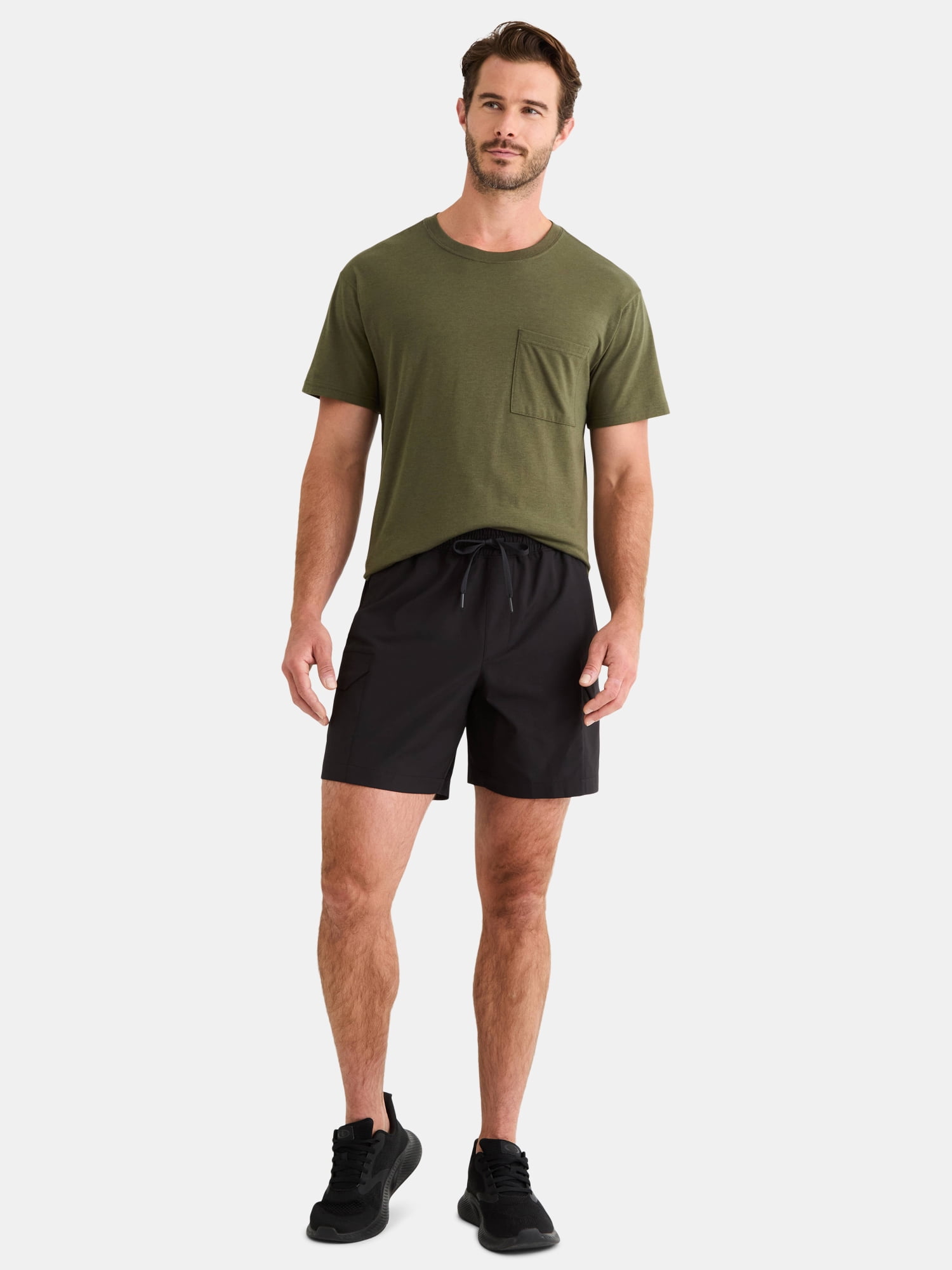 Athletic Works Men's & Big Men's Cargo Shorts, Sizes XS-5XL