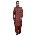 thumbnail image 1 of Atasi PathaniKurtaPyjama WeddingKurtaPajama For Boys Summer Clothing, 1 of 5