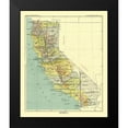 thumbnail image 2 of Hoen 12x14 Black Modern Framed Museum Art Print Titled - California - Hoen 1896, 2 of 5