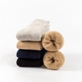 thumbnail image 1 of Calcetines de lana para niños, de invierno, de felpa gruesa, fríos, cálidos, autocalentables, para pies, calcetines de rizo, calcetines de algodón, 1 of 5