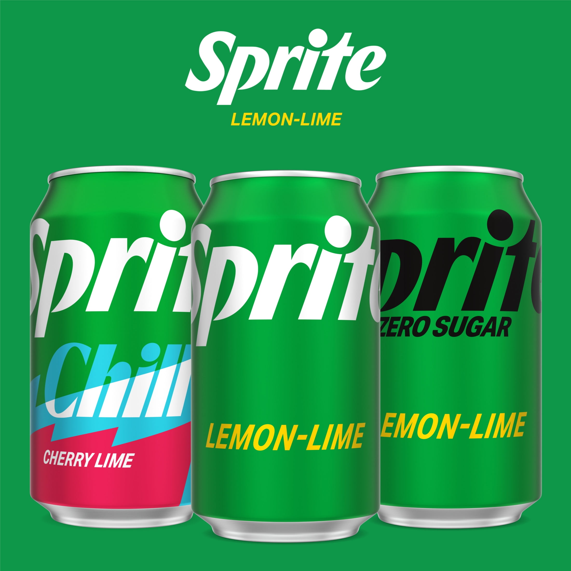 Sprite Lemon-Lime Caffeine Free Soda Pop Cans, 12 fl oz, 24 Pack