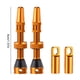 thumbnail image 4 of 1 Par Válvula Presta para Bicicleta Carretera CNC Aluminio 40mm Neumático Sin Cámara () Naranja, 4 of 4