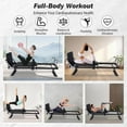 thumbnail image 3 of Bingirl Foldable Pilates Equipment for Home Workouts Pilates Reformer Machine for Home Gym Pilates Exercise Equipment with Jump Board Color Cords Set of 2, 3 of 8