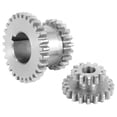 thumbnail image 2 of 2pcs/set CJ0618 T29xT21 T20xT12 Dual Gears Metal Lathe Gear Duplicate Gear Double Gear - In Stock, 2 of 5