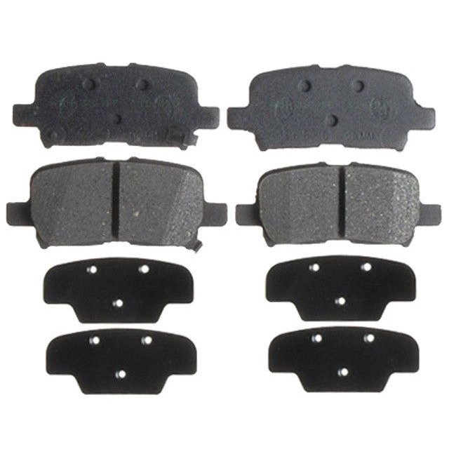 GOPARTS Replacement for 20012006 Acura MDX Rear Disc Brake Pad Set
