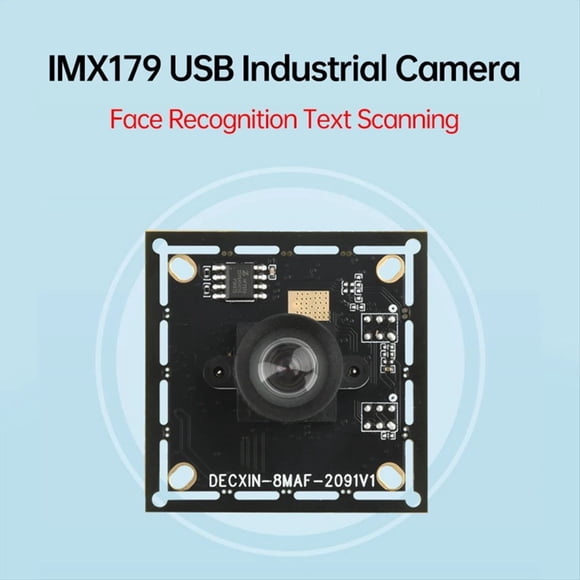 Module de Caméra HD 8MP IMX179 Mise au Point Fixe Angle Grand Reconnaissance Faciale/numérisation de Documents Caméra USB pour Vision Machine