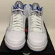 thumbnail image 2 of Ni - ke Jordan 5 White Stealth Men Size 9 New DD0587-140 Air Jordan Retro 5 Hyper Royal, 2 of 5