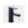 thumbnail image 2 of nipocaio Robinet d'Eau Chaude et Froi pour Évier, Carré, Simple Trou., 2 of 5