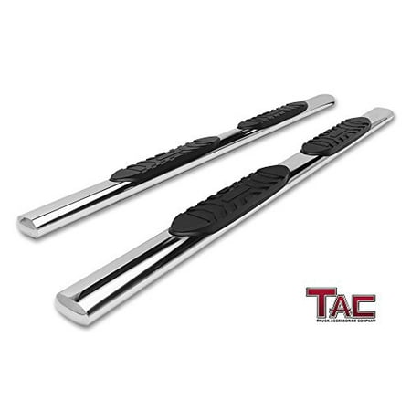 TAC Side Steps Running Boards Fit 2019 Dodge Ram 1500 Quad Cab (Excl. 2019 Ram 1500 Classic) Truck Pickup 5