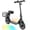 Black, variant on Hiboy Electric Scooter for Kids Ages 4 - 8, 3 - Speed Adjustable, 9.3 MPH & 5 Mile Range, Neon LED Lights Electric Scooter with Seat Pink