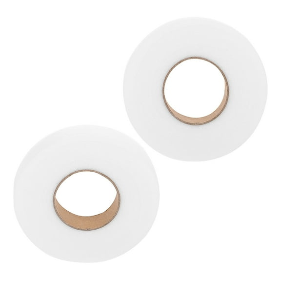 Milisten Double-Sided Adhesive Tapes Cloth White Suitable for Sewers DIY Enthusiasts 2 Rolls
