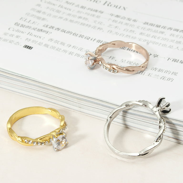 Women's ring, zircon sparkling diamond ring with beautiful romantic jewelry  gift,Zirconia Decorative Flower Ring