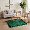 thumbnail image 3 of ODIKA Football Athletic Field Layout Tactical Routes Footaball Doormat for Home Office, Gaming Room, Under Desk, Non-Slip Chair-Friendly, 3 of 7