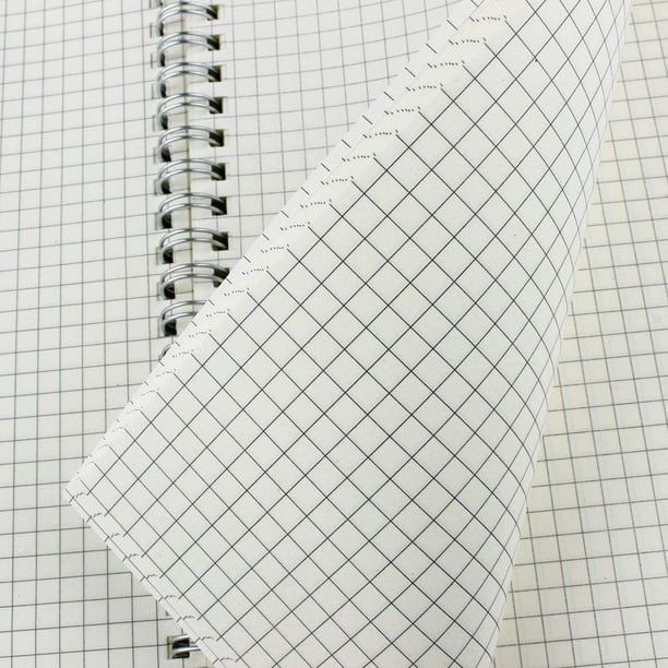 Carnet double spirale A6 en papier de grande qualité avec attache élastique