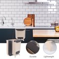 thumbnail image 4 of FENGGUIQU 1Ud Práctico Para Basura De Cocina Colgante En Puerta Beige Y Ahorra Espacio, 4 of 8
