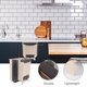 thumbnail image 4 of BESTYASH 1Ud Cesta De Basura Colgante Para Puerta Cocina Funcional Beige, 4 of 7