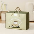 thumbnail image 4 of Laundry Bag with Handles,Foldable Laundry Bag Large Capacity Laundry Organizer with Handle, Foldable and Removable Bag with Thick Fabric Quilt Storage Bag Organizer, 4 of 7