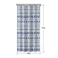 thumbnail image 5 of Blue Striped Geometric Pattern Shower Curtain 36"x72" ,Bathroom Decorative Shower Curtains Set with 12 Hooks,Modern Waterproof Washable Shower Curtain, 5 of 6