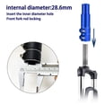 thumbnail image 4 of Bike Fork Stem Extender, Bicycle Handlebar Riser Adapter, Aluminum Alloy Head Up Adapter, for Mountain Bike, Road Bike, MTB, 4 of 5