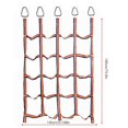 thumbnail image 2 of Nylon Children Outdoor Ribbon Climbing Net Physical Training for Daily Sports Entertainment, 2 of 4