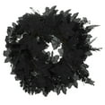 thumbnail image 4 of DRAFIDEEP 1Pcs Gothic Black  Wreath Circular For Indoor Party And Home Decor, 4 of 8
