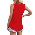 thumbnail image 7 of Plebaso Tank Tops for Women Summer Sleeveless Square Neck T Shirts Casual Beach Vacation Tunic Tanks, 7 of 7