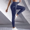 thumbnail image 2 of Women's High Waisted Leggings with Pockets Stretchy Yoga Workout Athletic Pants, 2 of 7