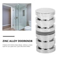 thumbnail image 3 of Miangastore Shower Glass Door Hardware 1Set 2.4x1.2in, 3 of 8