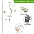 thumbnail image 6 of Scidweet 4 Pcs Fake Plants, 47.2" Artificial Greenery Stems Plants Faux Ficus Twig Leaf Artificial Eucalyptus Branches Plants for Vase Filler Home Office Wedding Decor, 6 of 7