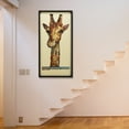 thumbnail image 3 of Empire Art Direct Giraffe Dimensional Collage Framed Graphic Art Under Glass Wall Art, 25" x 48" x 1.4", Ready to Hang, 3 of 9