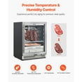 thumbnail image 3 of KFFKFF 99 LBS Dry Aging Fridge for Steaks, Dry Ager Refrigerator for Meat with Precise Temperature & Humidity Control, Freestanding & Under Counter Beef Aging Machine, 3 of 9