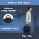 thumbnail image 4 of Delta Children Icon Ultra Compact Lightweight Everyday & Travel Stroller - One-Hand Fold - Only 15.6 Pounds - Fits in Overhead Compartments - Greenguard Gold Certified - Multi-Position Recline, Navy, 4 of 5