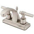 thumbnail image 4 of Kingston Brass Milano Two Handle 4" Centerset Standard Mount Lavatory Faucet with Brass Pop-up, 4 of 4