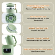 Soy Nut Milk Maker Machine, 20oz Multi-Functional Automatic Milk Machine,Oat,and Dairy Free Beverages with 12 Hours Timer/Auto-clean/Room Temp/Keep Warm/Boil, 36,000R/Min