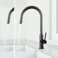 thumbnail image 5 of VIGO Bristol Single Handle Pull-Down Sprayer Kitchen Faucet in Matte Black, 5 of 14