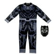 thumbnail image 6 of Marvel Black Panther Halloween Costume for Children, Boys L (10/12), by Jazwares, 6 of 9