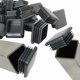 thumbnail image 1 of XVX Square Pipe Plugs, 50mm50mm Square Tube End Cap for Chair Leg, Square Plastic Plugs,20Pcs, 1 of 5