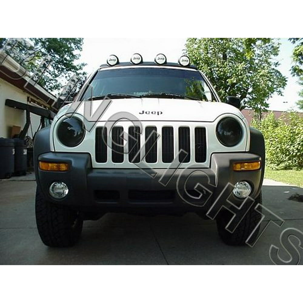 Jeep Liberty Tint Protection Film for Smoked Headlamps Headlights Head