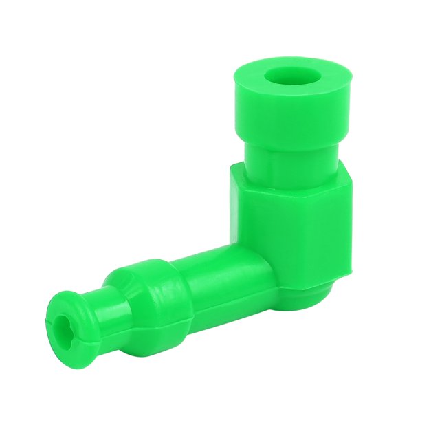 Tapa Bujía Silicona Impermeable Verde para Motocicleta de Moto-cross