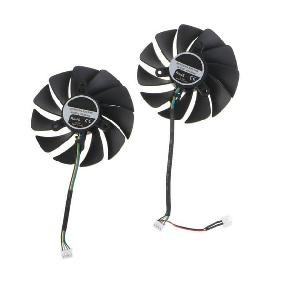 89mm 4pin GPU Fans for RTX 3060 3070 RTX3080 RTX3090 Graphics Card Radiator