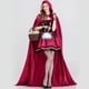 thumbnail image 2 of Disfraz de Halloween de talla grande, capa larga, uniforme de reina de los juegos de Caperucita Roja, cosplay, 2 of 6