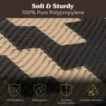 thumbnail image 4 of Pure Garden 8x10 Waterproof Outdoor Patio Rug with LED Lights, Brown, 4 of 6