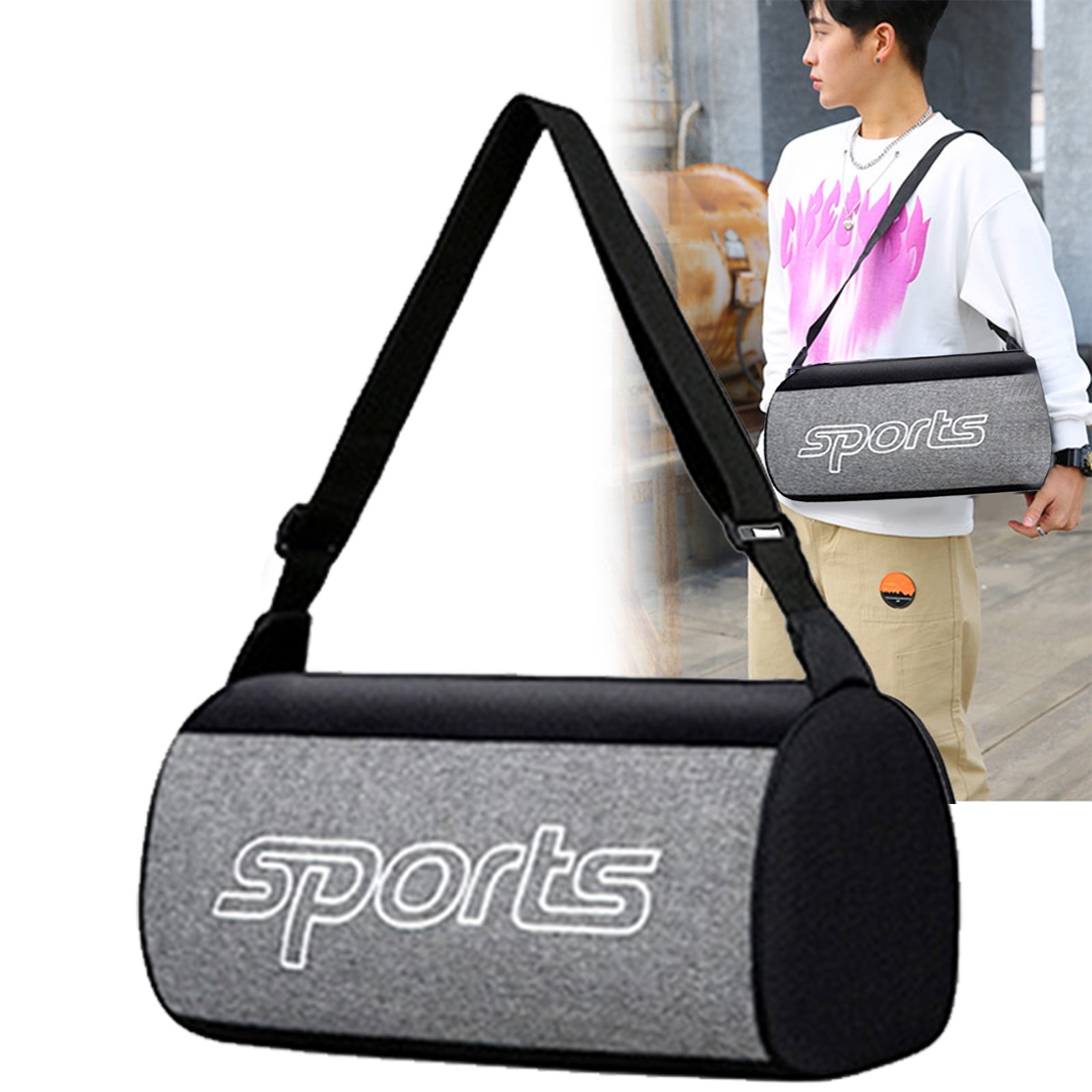 Gym Bag for Women Mens with Wet Shoe Compartment,Small Duffle Bag for Travel Sport Gym Tote Bags Workout Bag Overnight Weekend-er Bag Travel Bag