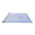 thumbnail image 2 of Ahgly Company Machine Washable Indoor Rectangle Solid Blue Modern Area Rugs, 5' x 8', 2 of 4