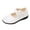 White, variant on ASFGIMUJ Toddler Girl Dress Shoes Size 3.5 Years-4 Years Dance Princess Single Kid Soft Flower Leather Sneakers For Girls