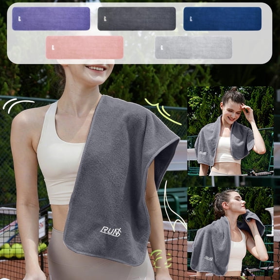 Cooling Sports Towel for Running and Basketball, Quick Dry Sweat Wicking Gym Towel, Portable Microfiber Workout Towel 30x100cm