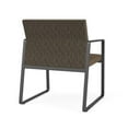 thumbnail image 5 of Fauteuil d'Invité Surdimensionné Gansett pour Réception et Attente / Acier Charbon / Brun / Brun, 5 of 5