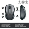 thumbnail image 6 of Logitech M235 Wireless Mouse Red, 6 of 9