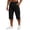 BBE54-Black, variant on VV AVEORS Men'S Workout Hiking Cargo Shorts Gym Hiking Shorts Zipper Pockets Lightweight Athletic 3/4 Capri Pants For Men Dark Green 3XL