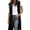 Black, variant on Cardigans Women Trendy Long Sweater Vests Sleeveless Open Front Tunic Vest Long Tops Women's Cardigans